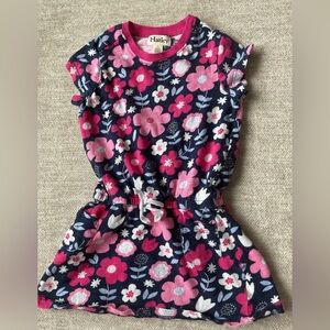 Hatley Navy and Pink Floral Kids Dress